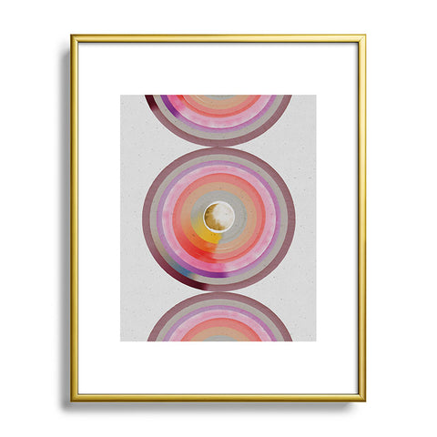 Emanuela Carratoni Desert Rainbow I Metal Framed Art Print