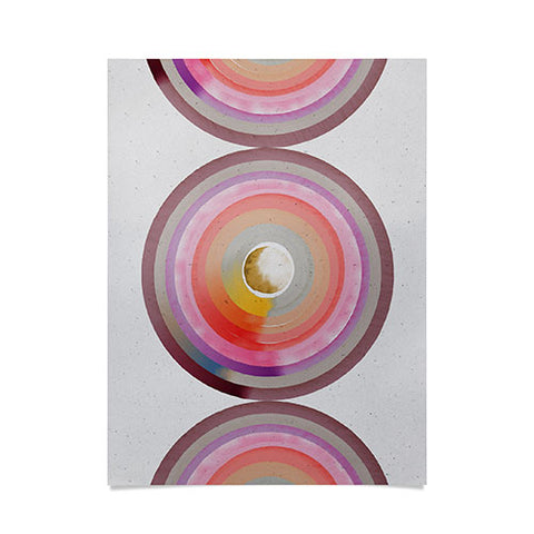 Emanuela Carratoni Desert Rainbow I Poster