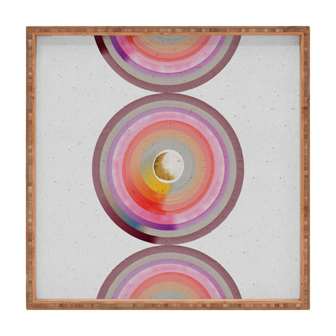 Emanuela Carratoni Desert Rainbow I Square Tray