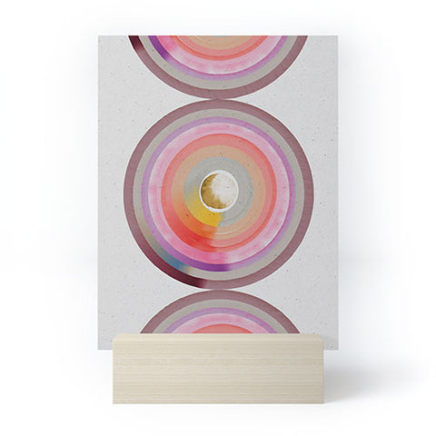 Emanuela Carratoni Desert Rainbow I Mini Art Print