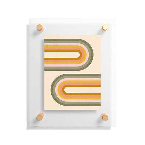 Emanuela Carratoni Double Spring Rainbow Floating Acrylic Print