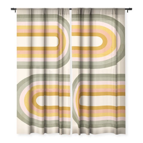 Emanuela Carratoni Double Spring Rainbow Sheer Non Repeat