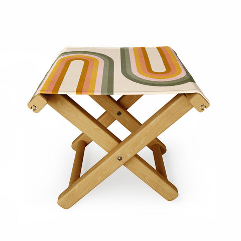 Emanuela Carratoni Double Spring Rainbow Folding Stool