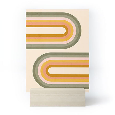 Emanuela Carratoni Double Spring Rainbow Mini Art Print