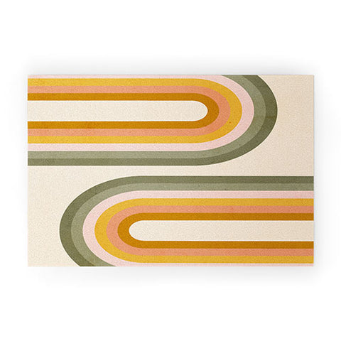 Emanuela Carratoni Double Spring Rainbow Welcome Mat