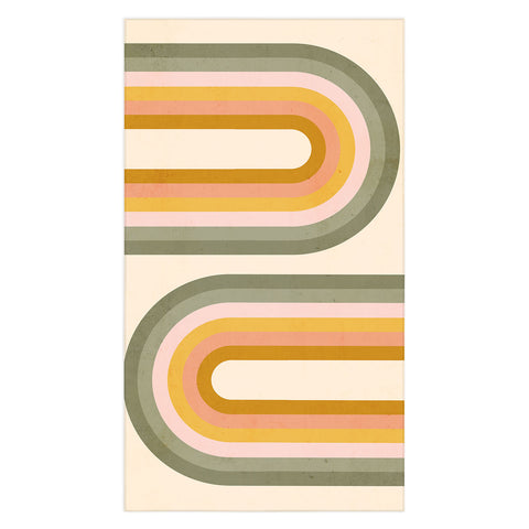 Emanuela Carratoni Double Spring Rainbow Tablecloth