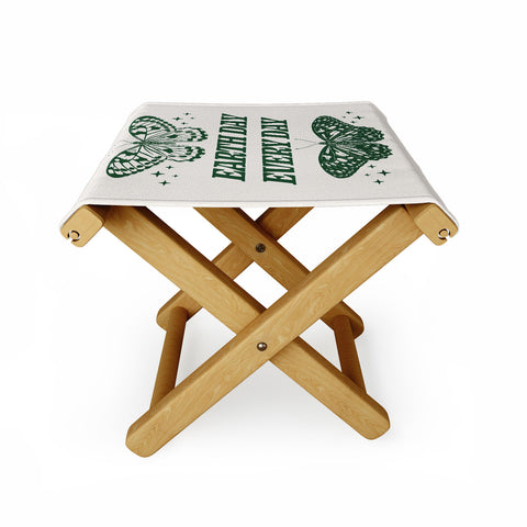 Emanuela Carratoni Earth Day Every Day Folding Stool