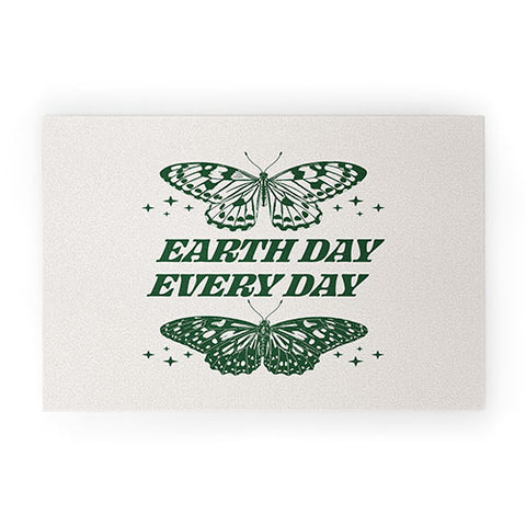 Emanuela Carratoni Earth Day Every Day Welcome Mat