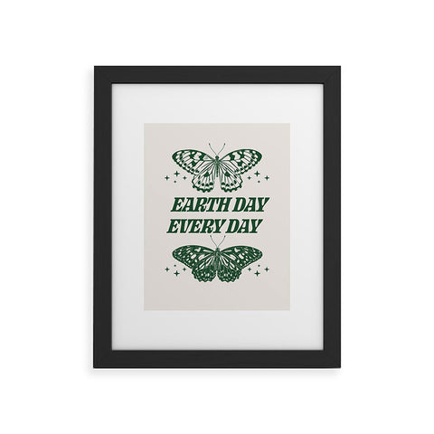 Emanuela Carratoni Earth Day Every Day Framed Art Print