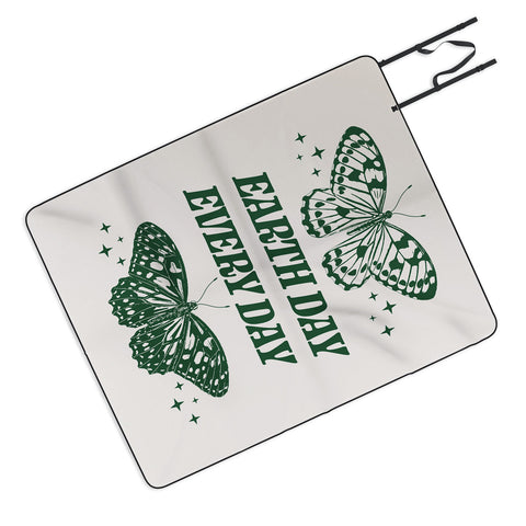 Emanuela Carratoni Earth Day Every Day Picnic Blanket
