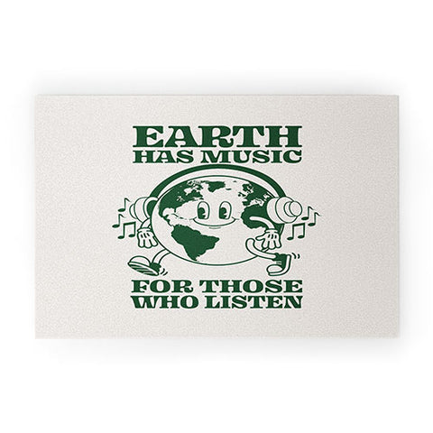 Emanuela Carratoni Earth Silent Disco Welcome Mat