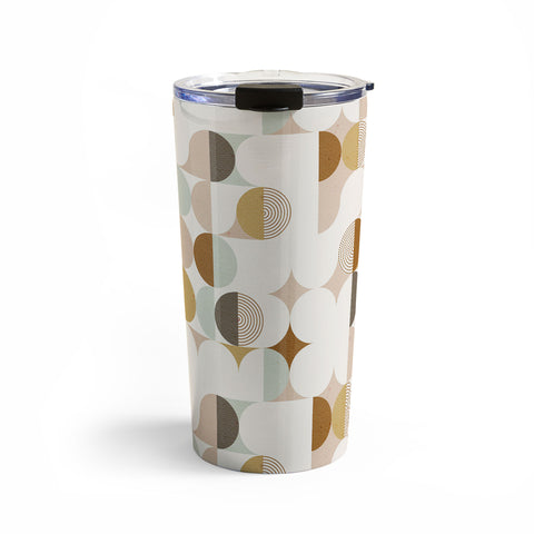 Emanuela Carratoni Earthnware Geometry Travel Mug