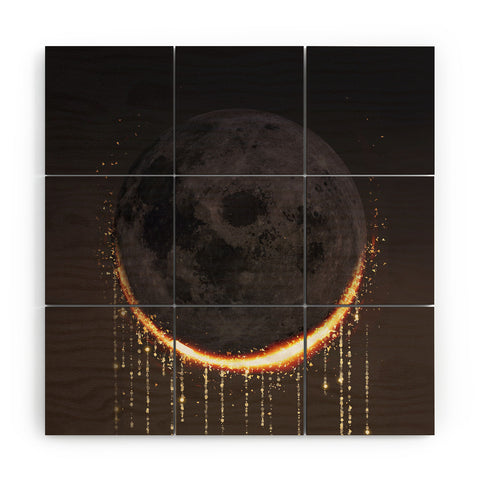 Emanuela Carratoni Eclipse I Wood Wall Mural