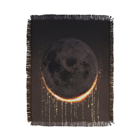 Emanuela Carratoni Eclipse I Throw Blanket