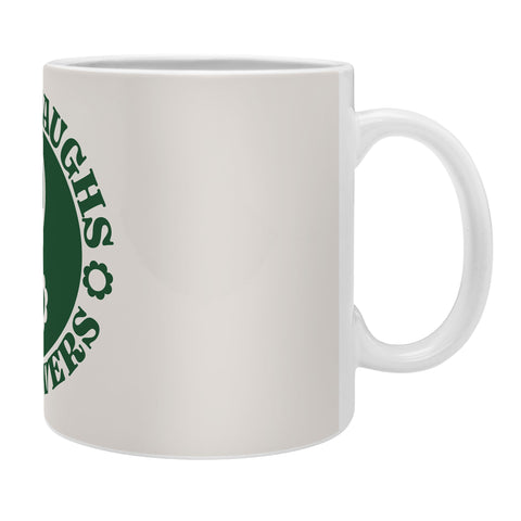 Emanuela Carratoni Eearth Laughs in Flowers Coffee Mug