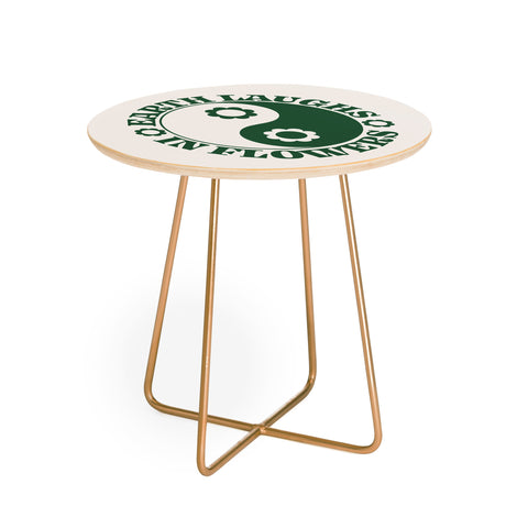 Emanuela Carratoni Eearth Laughs in Flowers Round Side Table