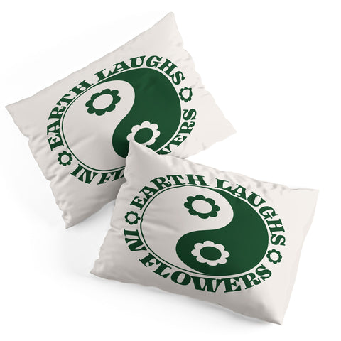 Emanuela Carratoni Eearth Laughs in Flowers Pillow Shams