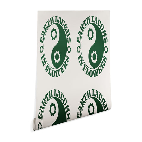 Emanuela Carratoni Eearth Laughs in Flowers Wallpaper