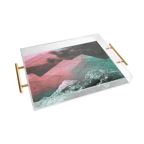 Emanuela Carratoni Escaping in Wonderland Acrylic Tray