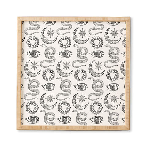 Emanuela Carratoni Esoteric Pattern Framed Wall Art