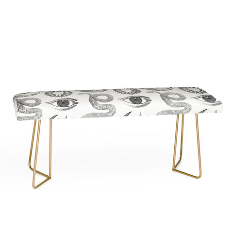 Emanuela Carratoni Esoteric Pattern Bench