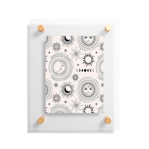 Emanuela Carratoni Esoteric Universe Floating Acrylic Print