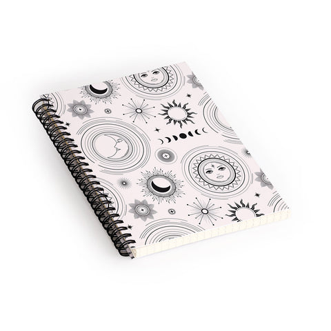Emanuela Carratoni Esoteric Universe Spiral Notebook