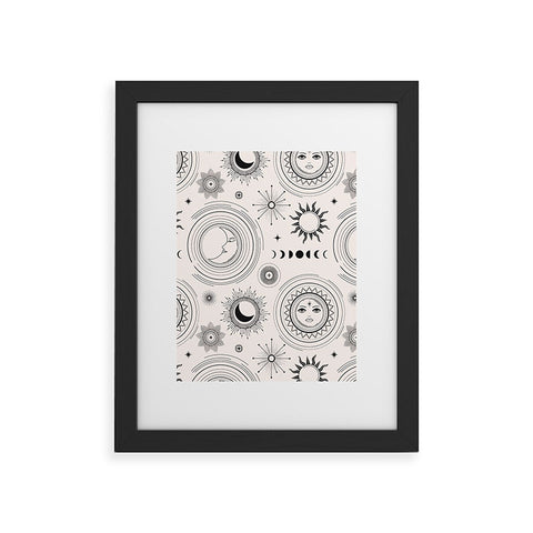 Emanuela Carratoni Esoteric Universe Framed Art Print