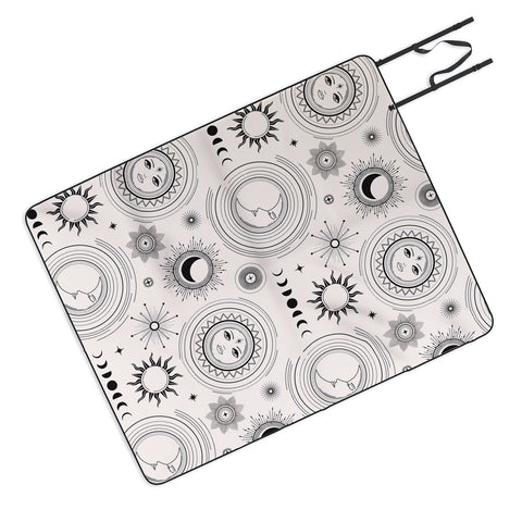 Emanuela Carratoni Esoteric Universe Picnic Blanket