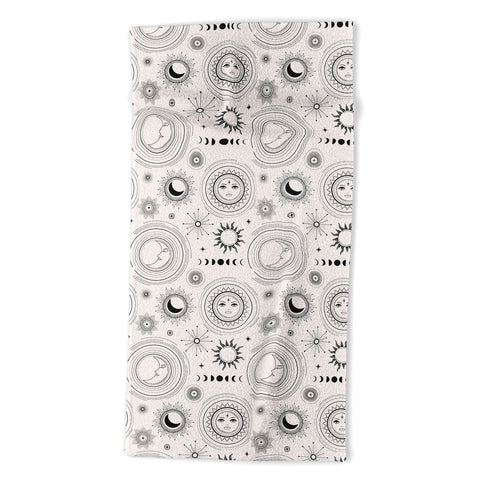 Emanuela Carratoni Esoteric Universe Beach Towel