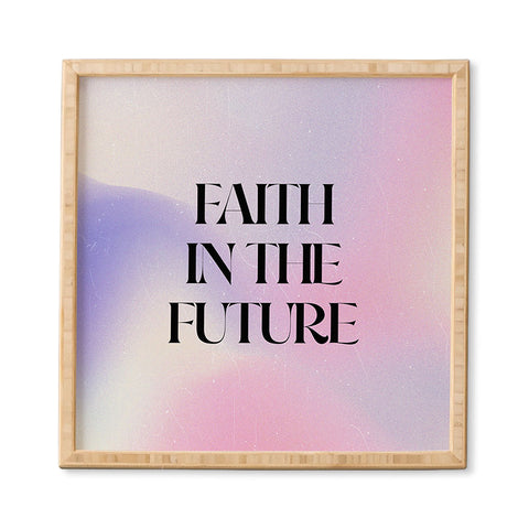Emanuela Carratoni Faith the Future Framed Wall Art
