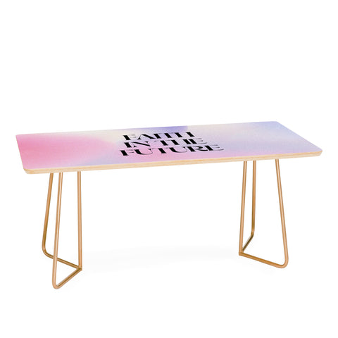 Emanuela Carratoni Faith the Future Coffee Table