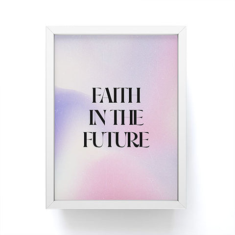Emanuela Carratoni Faith the Future Framed Mini Art Print