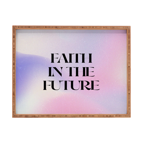 Emanuela Carratoni Faith the Future Rectangular Tray