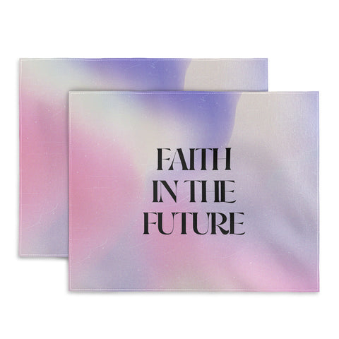 Emanuela Carratoni Faith the Future Placemat