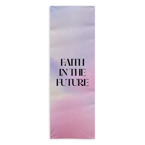 Emanuela Carratoni Faith the Future Yoga Towel