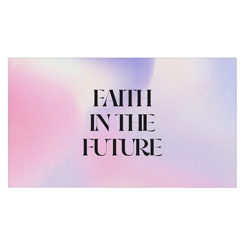 Emanuela Carratoni Faith the Future Tablecloth