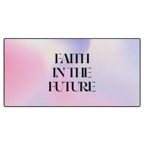 Emanuela Carratoni Faith the Future Desk Mat