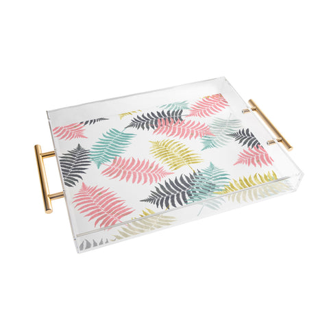 Emanuela Carratoni Ferns Dance Acrylic Tray