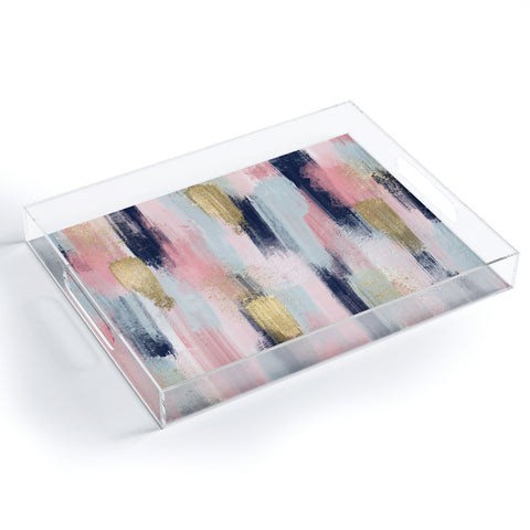 Emanuela Carratoni Good Things will Find You Small Acrylic Tray - Deny  Designs