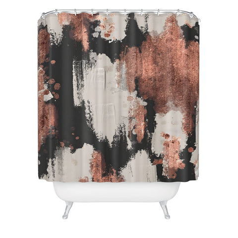 Emanuela Carratoni Festive Colors Shower Curtain