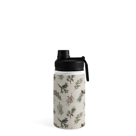 Emanuela Carratoni Festive Forest Water Bottle