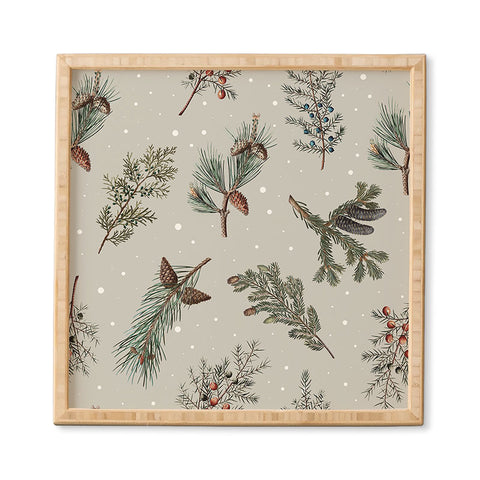Emanuela Carratoni Festive Forest Framed Wall Art