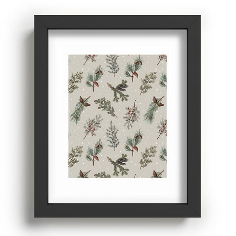 Emanuela Carratoni Festive Forest Recessed Framing Rectangle