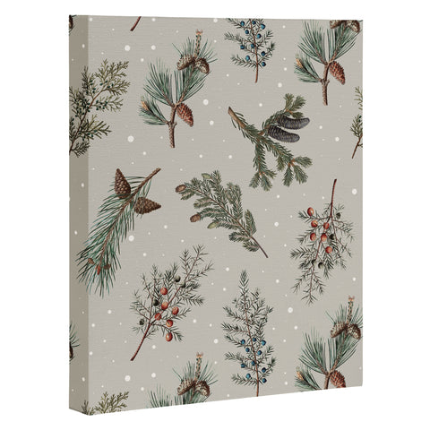 Emanuela Carratoni Festive Forest Art Canvas