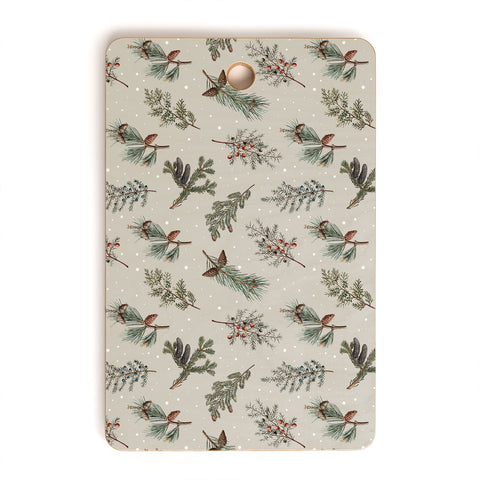 Emanuela Carratoni Festive Forest Cutting Board Rectangle