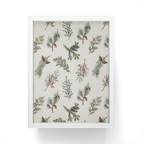 Emanuela Carratoni Festive Forest Framed Mini Art Print