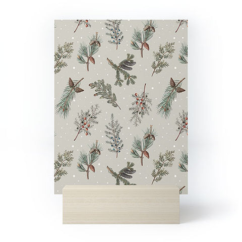 Emanuela Carratoni Festive Forest Mini Art Print