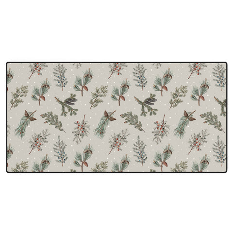Emanuela Carratoni Festive Forest Desk Mat