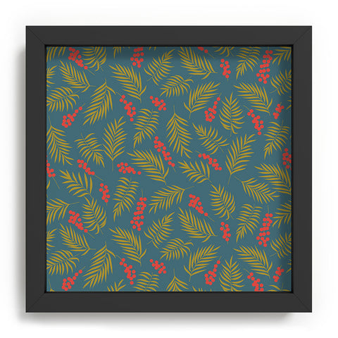 Emanuela Carratoni Festive Mistletoe Recessed Framing Square